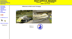 Desktop Screenshot of bootservice.ch
